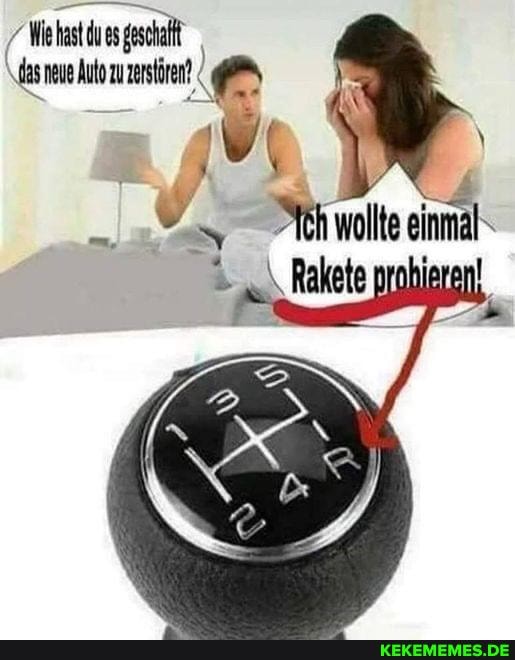 Wie kast geschaff
volte ei
Rakete prabi