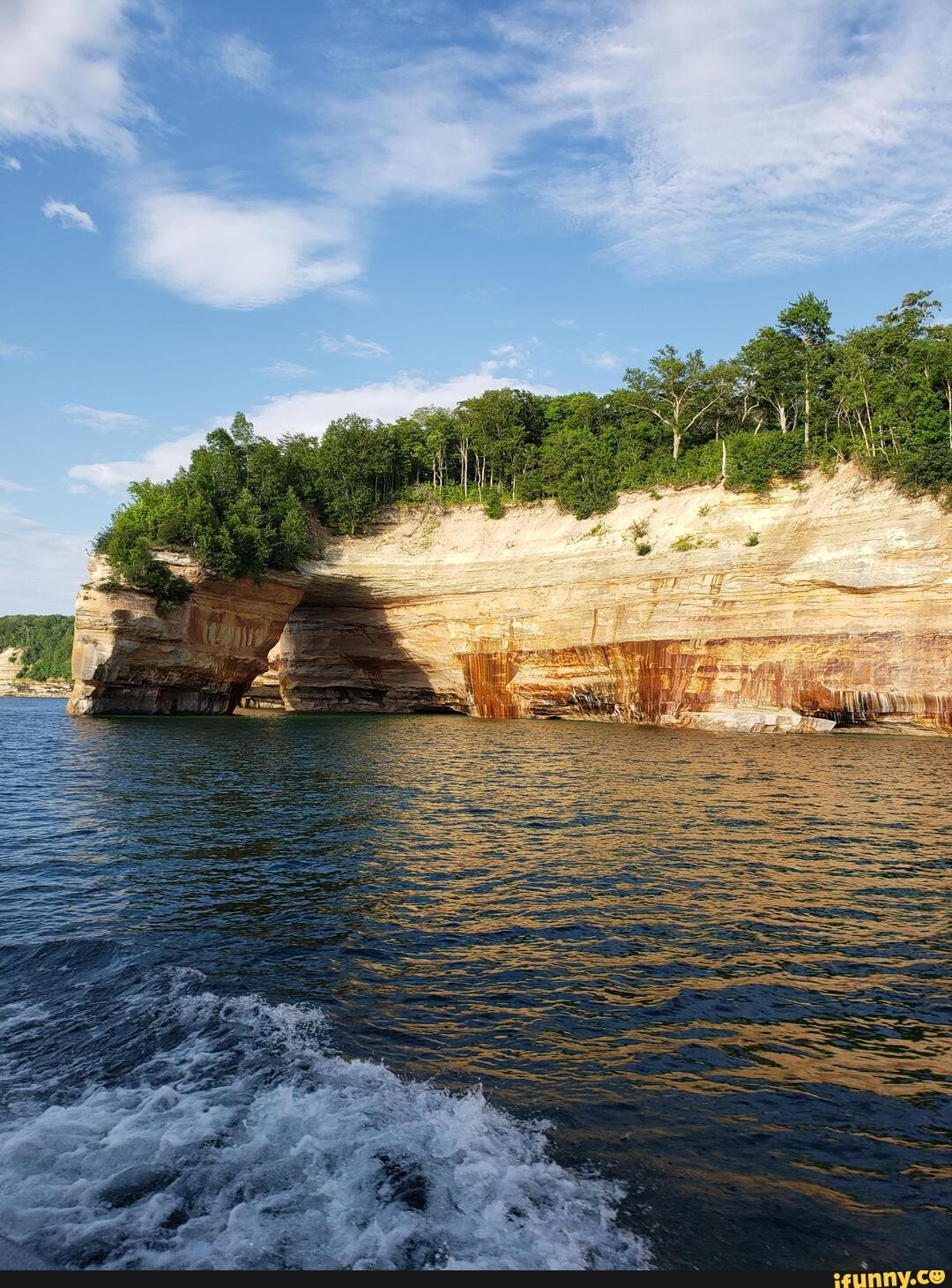 Pictured rocks national lakeshore on the 4th! - )