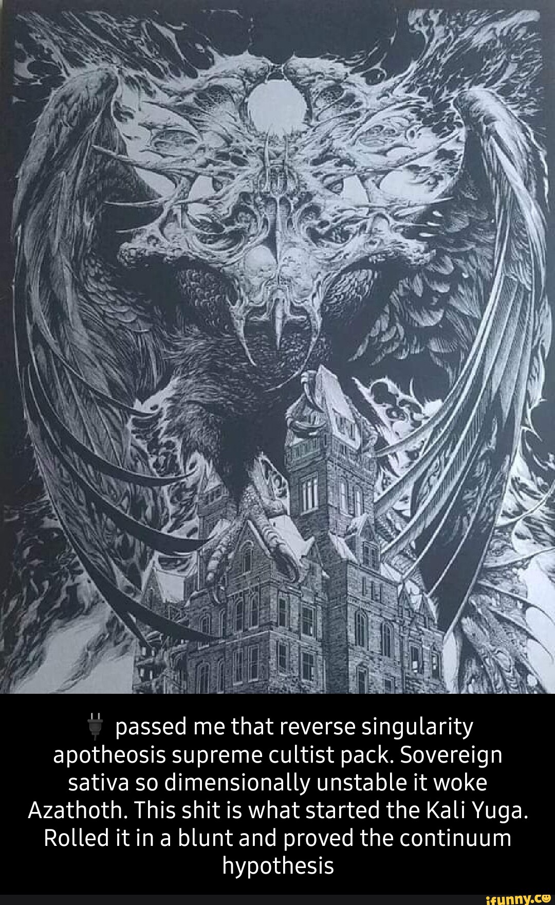 Azathoth memes. Best Collection of funny Azathoth pictures on iFunny