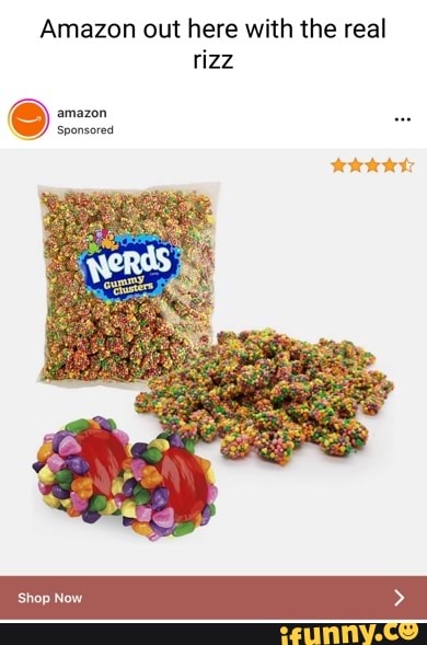 Amazon out here with the real rizz amazon Sponsored Shop Now - iFunny