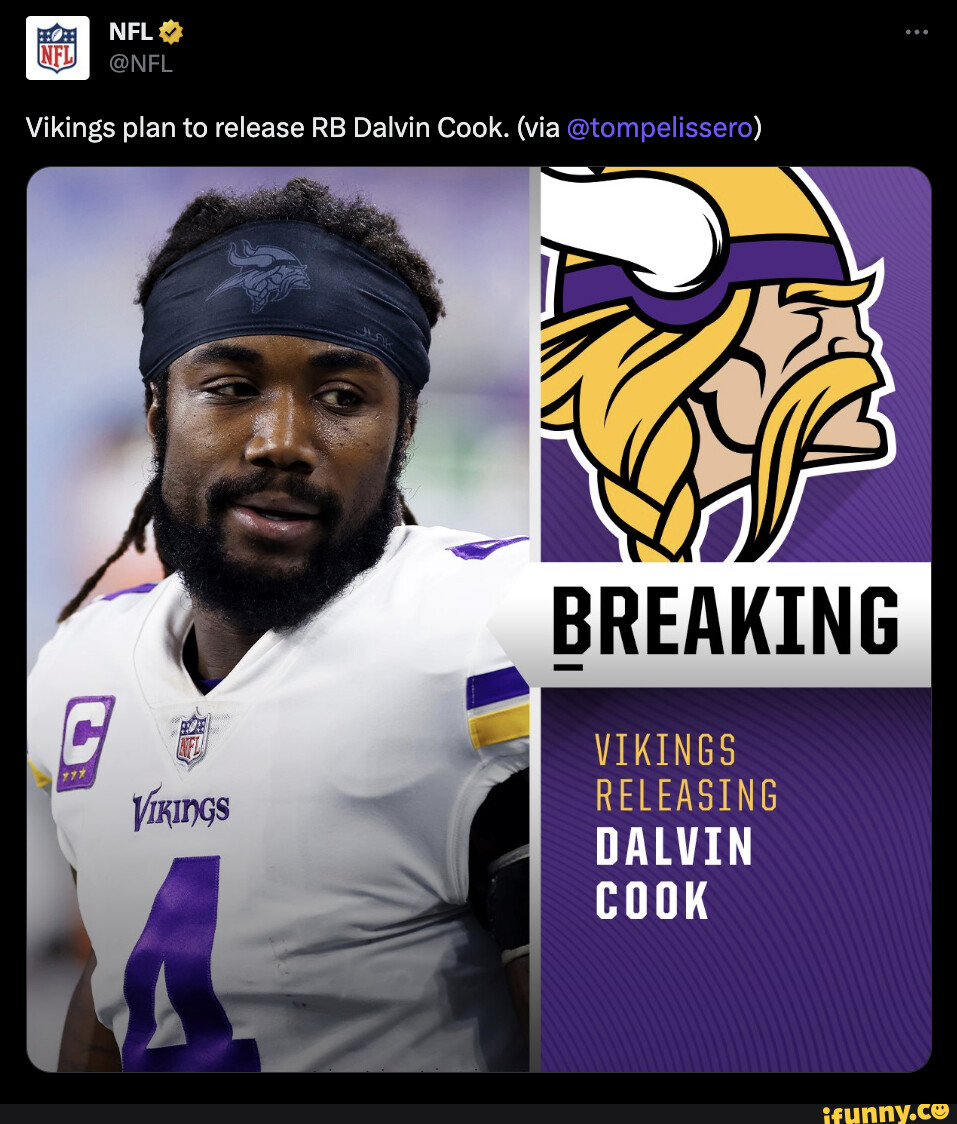 Breaking NFL News: Dalvin Cook Released! Which Team Will He Sign