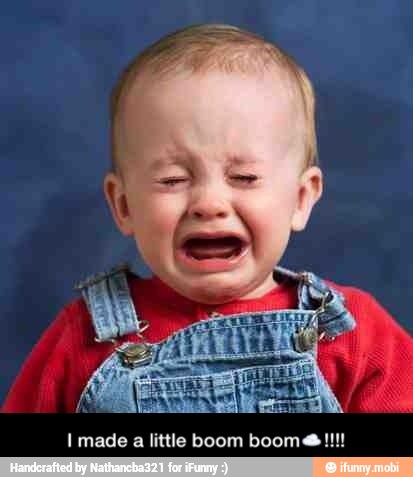 I made a little boom boom é!!! - I made a little boom boom☁️!!!!