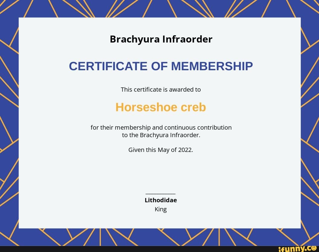 SS CERTIFICATE OF MEMBERSHIP This certificate is awarded to for the the ...