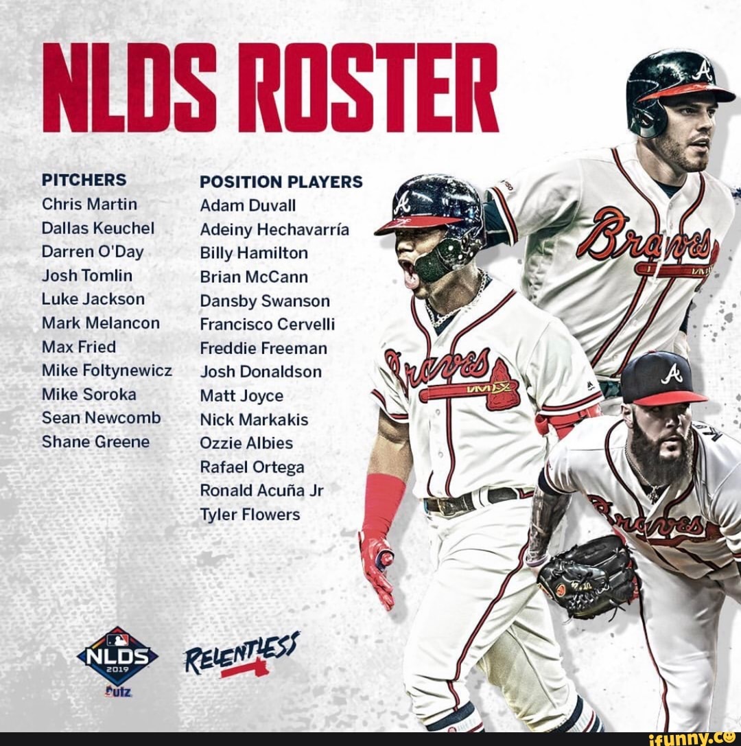 NlllS RllSTER PITCHERS POSITION PLAYERS Chris Martin Adam Duvall Dallas ...