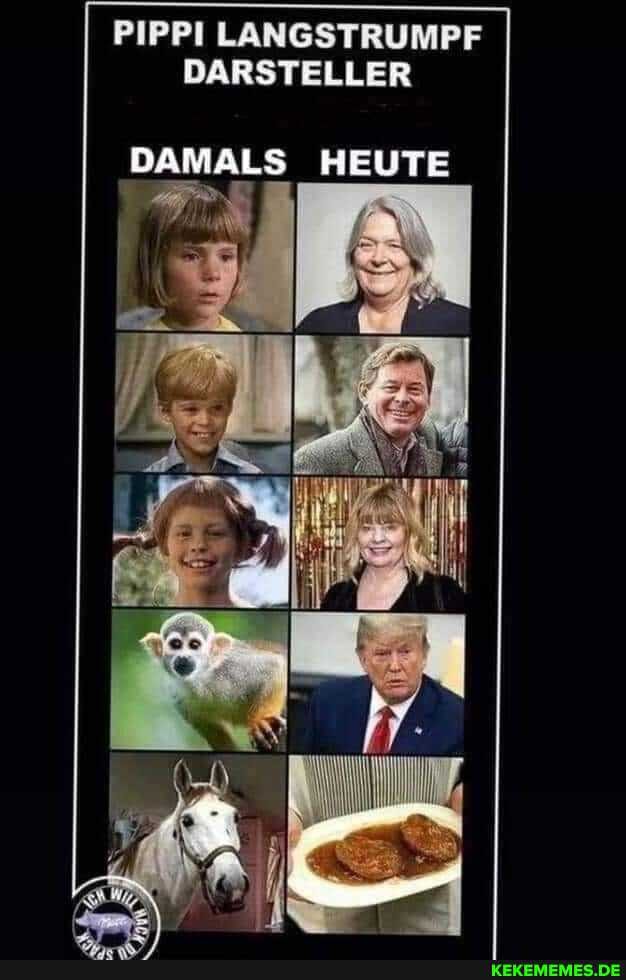 PIPPI LANGSTRUMPF DARSTELLER
DAMALS HEUTE I