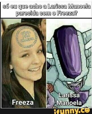 Só eu que asho a Larissa Manosla com o Frssza?