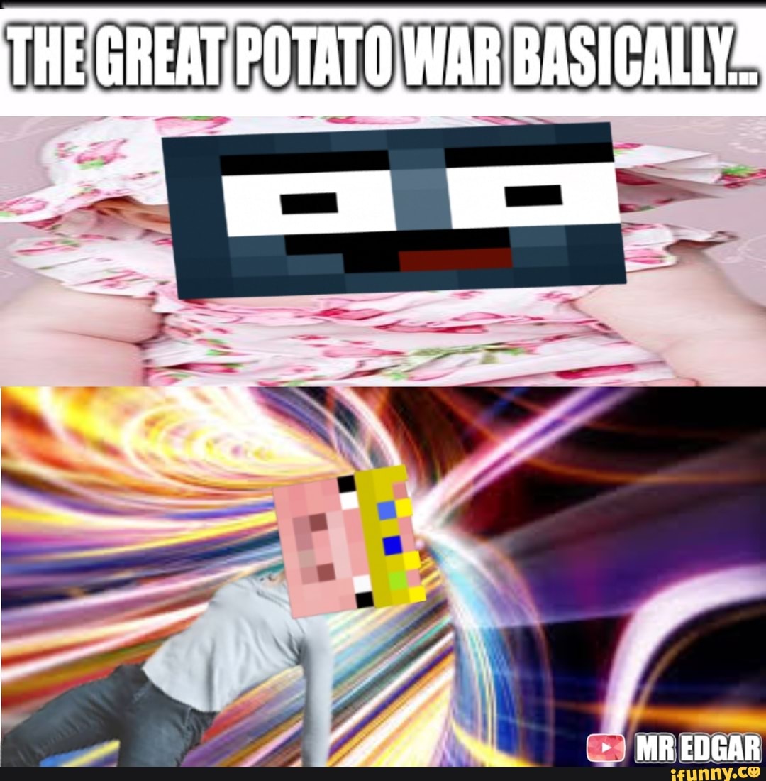 In case You didnt catch the GREAT POTATO WARS between Technoblade and ...