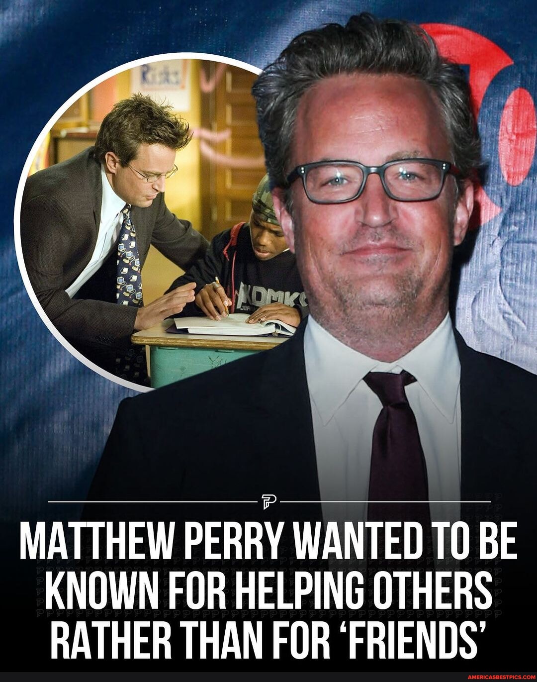 Matthew Perry, Who Passed Away At 54, Expressed A Desire To Be ...