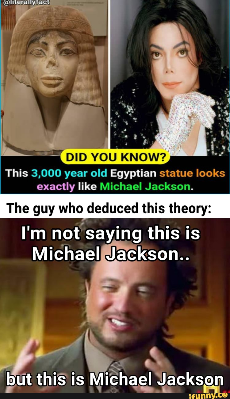 DID YOU KNOW? This 3,000 year old Egyptian statue looks exactly like