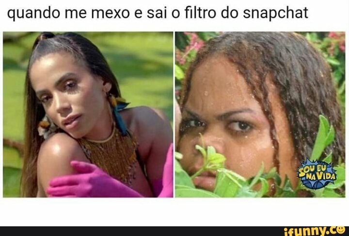 quando me mexo e sai o filtro do snapchat