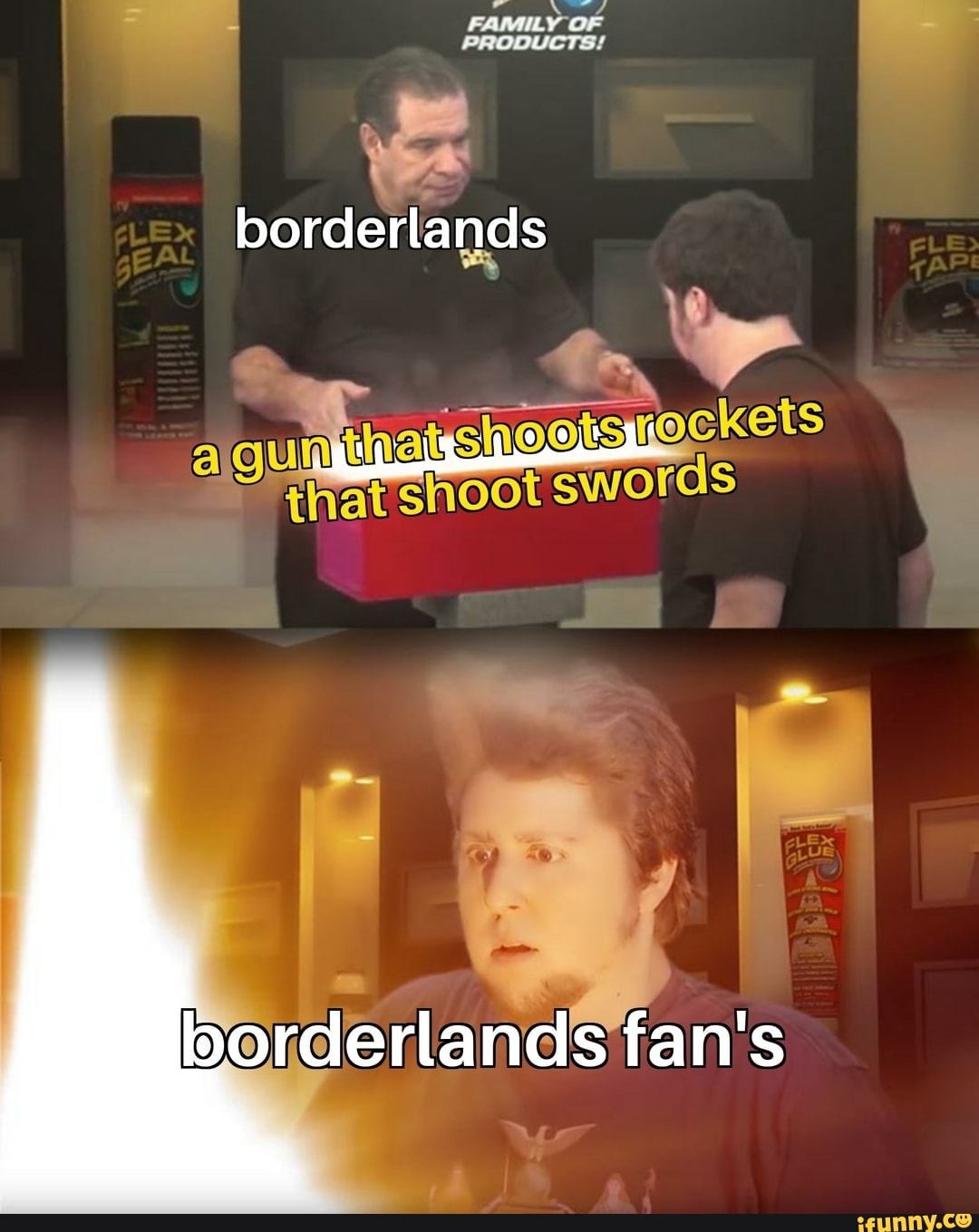 OF
PRODUCTS.
borderlands
swords
borderlands fan's