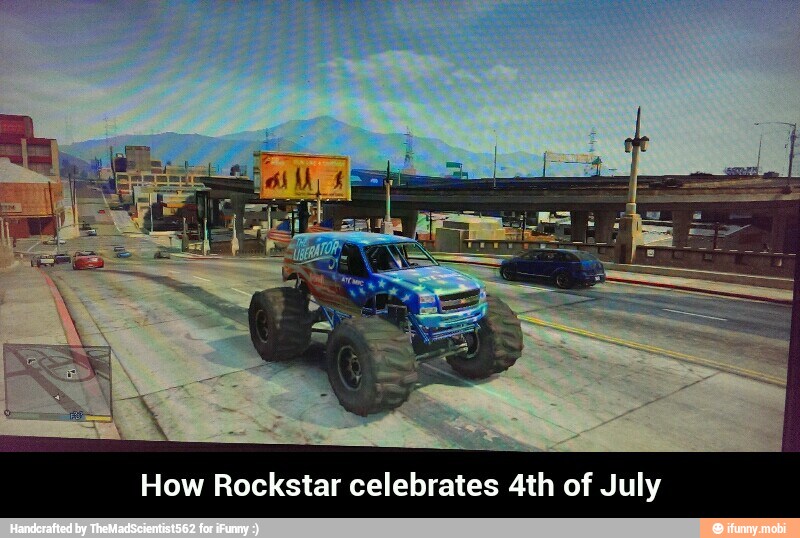 How Rockstar celebrates 4th of July - How Rockstar celebrates 4th of July