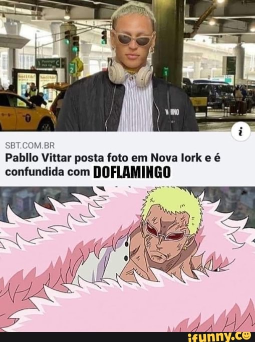 Pabilo Vittar posta foto em Nova lork e é
SBT.COM.BR
confundida com DOFLAMINGO