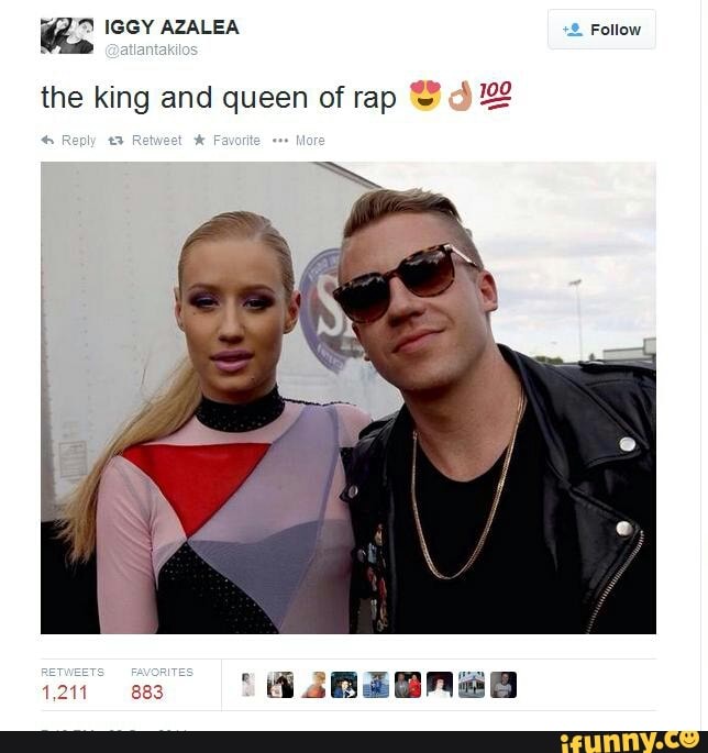 the king and queen of rap ": "ºg.