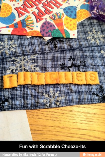 Fun with Scrabble Cheeze-lts - Fun with Scrabble Cheeze-Its