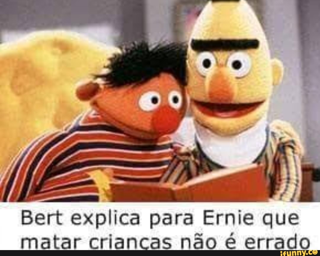 Bert explica matar ica para criancas mie que matar criancas não é errado
