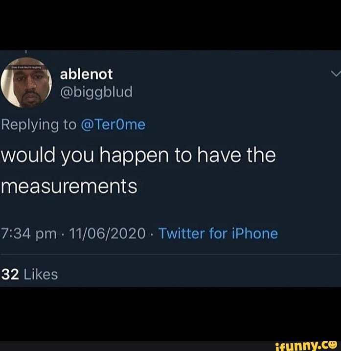 Replying to @TerOme would you happen to have the measurements
pm - Twitter for iPhone
32 Likes