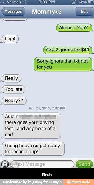 2 Sorry ignore that txt not
Austin E
there goes your driving
test...and any hope of a - Bruh