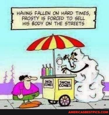HAVING FALLEN ON HARD TIMES,
PROSTY FORCED TO SELL HiG BODY ON THE STREETS