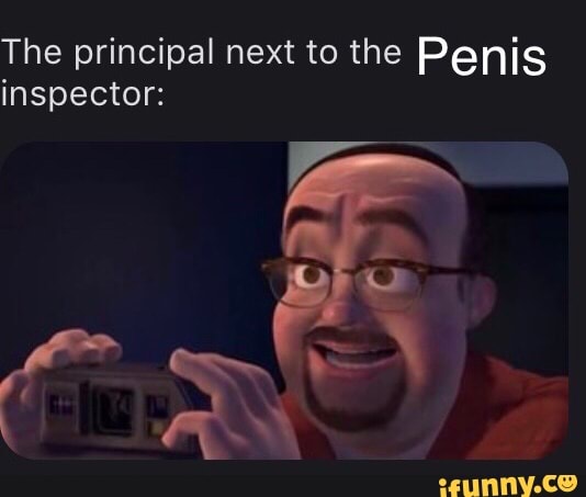 The principal next to the Panis
inspector: