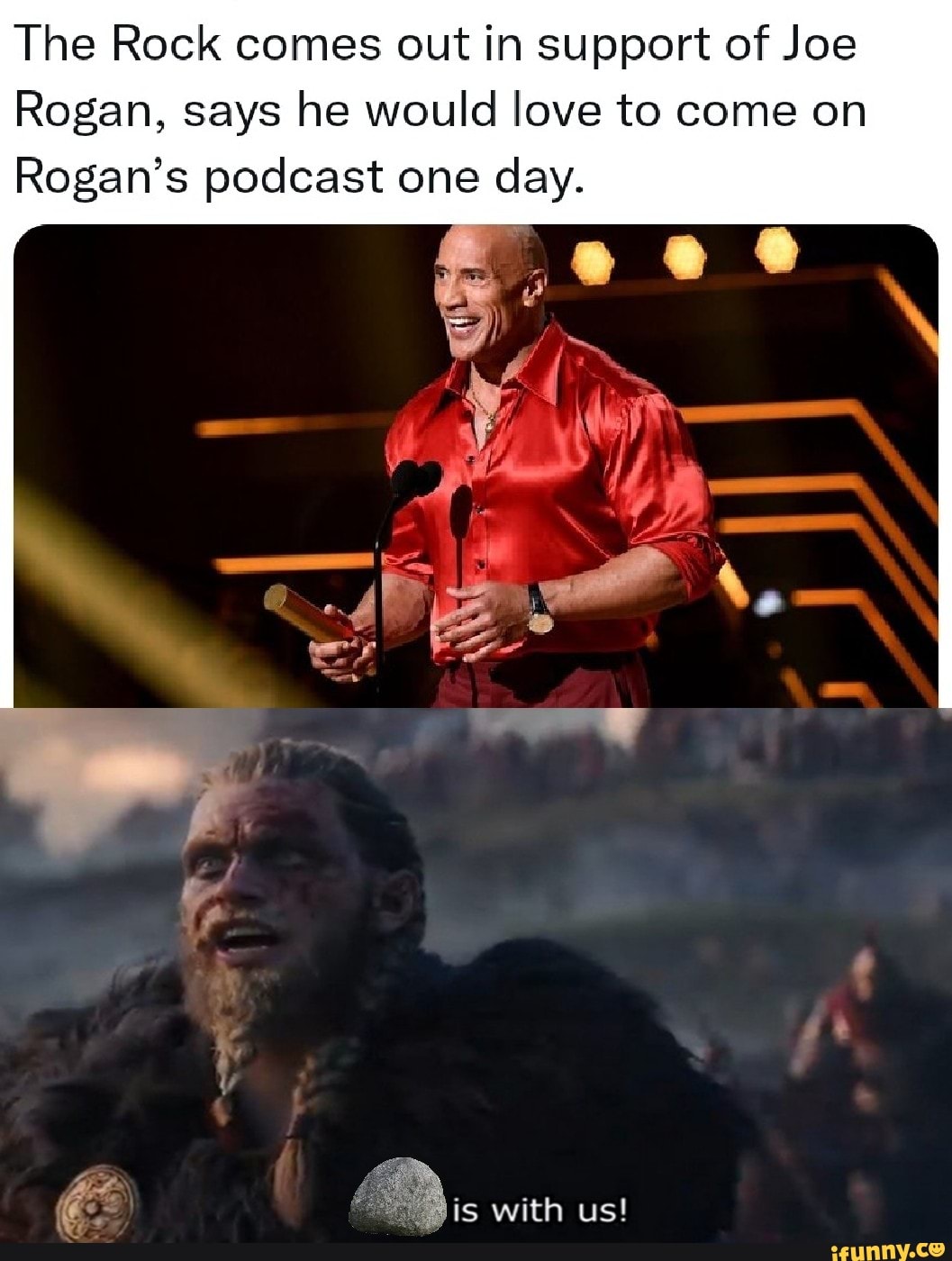The Rock comes out in support of Joe Rogan, says he would love to come ...
