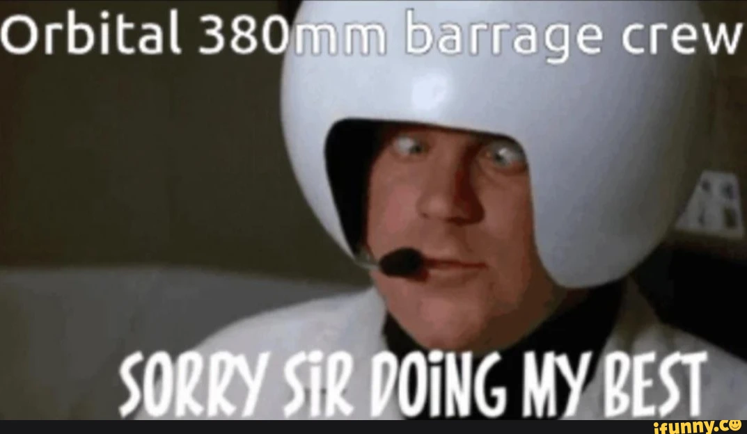 Orbital 38 barrage crew SORRY SIR DOING MY BEST
