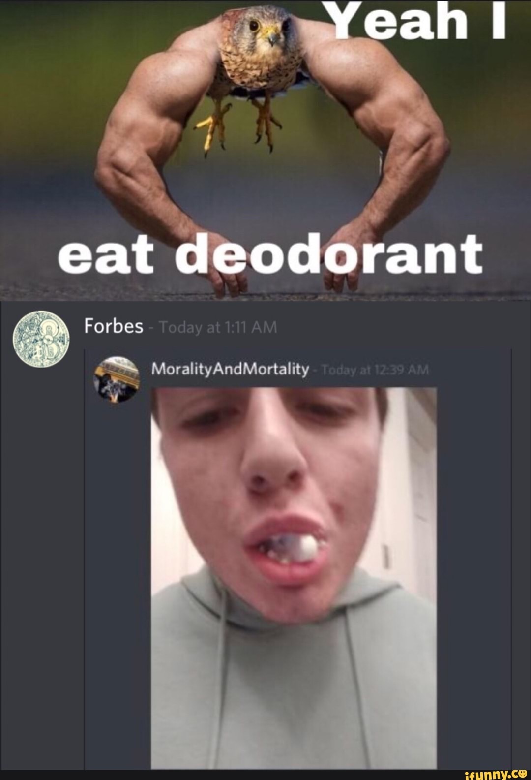 eat deodórant
3