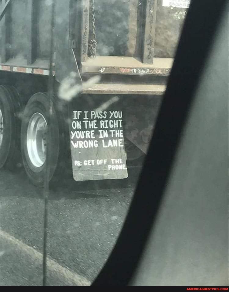 Pass
you
WRONG LANE,
GET OFF _THE PRONE,