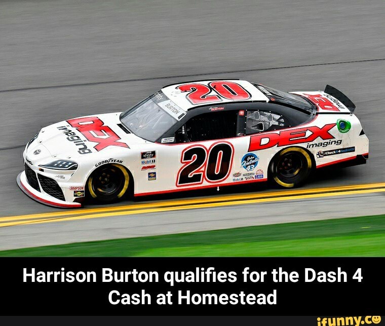 Harrison Burton qualifies for the Dash 4
Cash at Homestead - Harrison Burton qualifies for the Dash 4 Cash at Homestead
