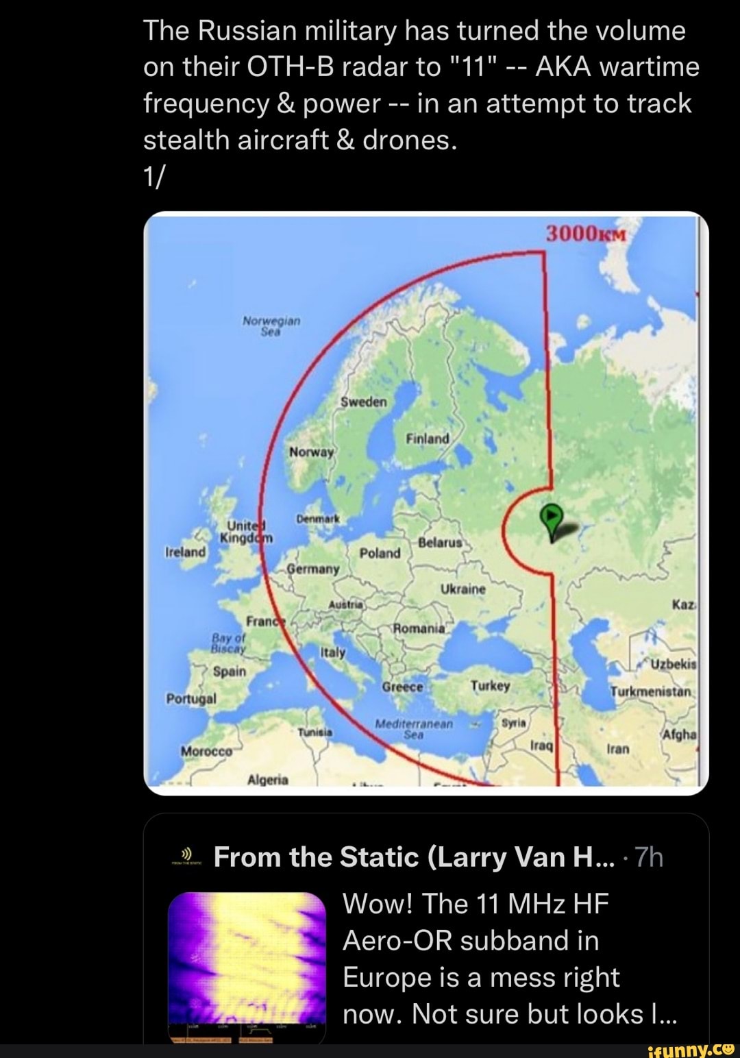 The Russian Military Has Turned The Volume On Their OTH-B Radar To "11 ...