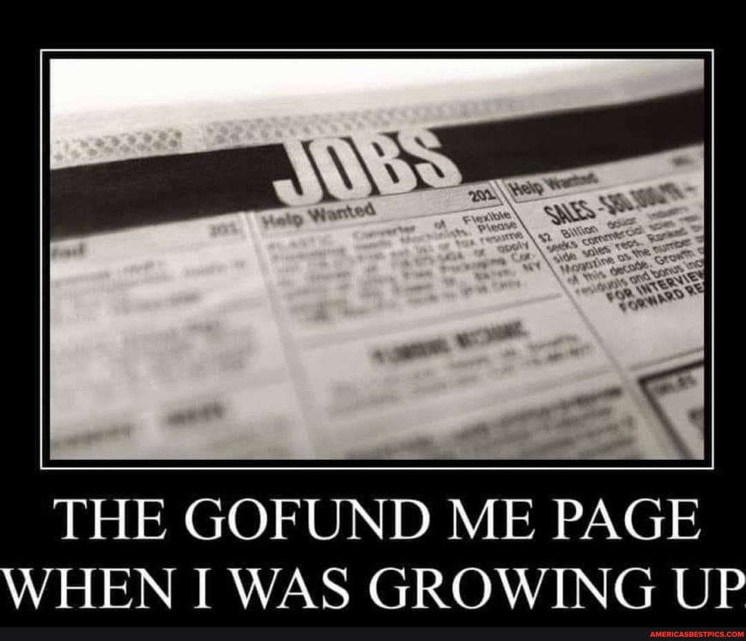 THE GOPUND ME PAGE WHEN I WAS GROWING UP