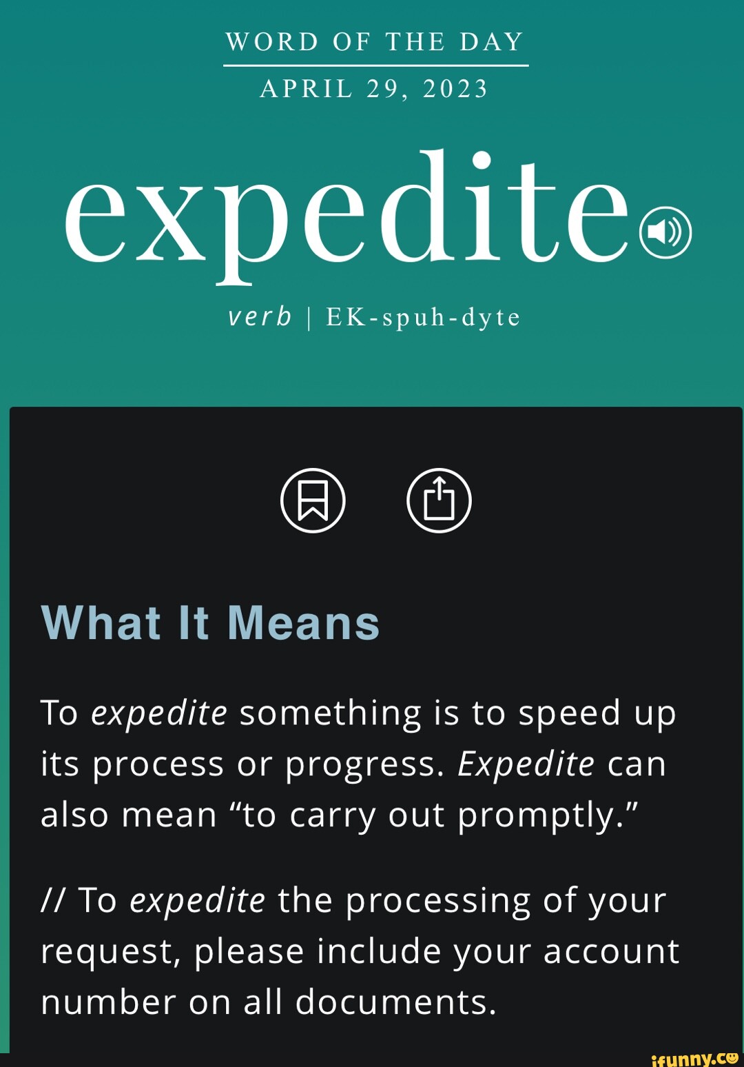 What Does Expedite The Process Mean