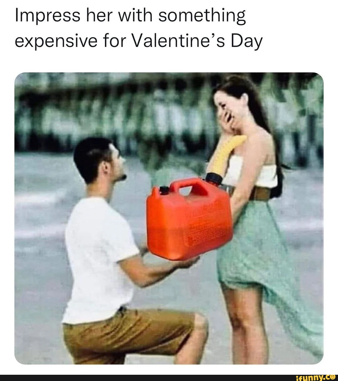 Impress her with something expensive for Valentine's Day