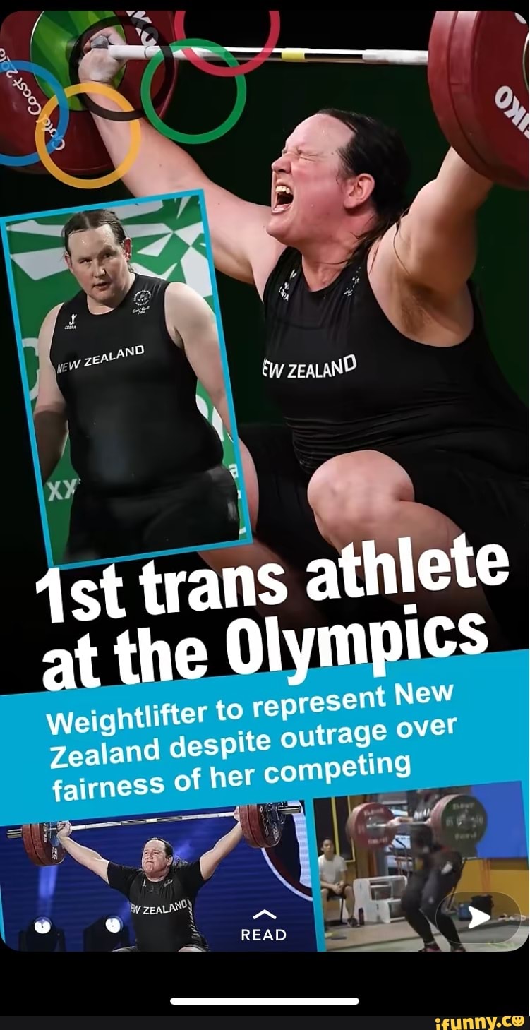Ast trans atniete at the Olympics Weightlifter to represent New Zealand