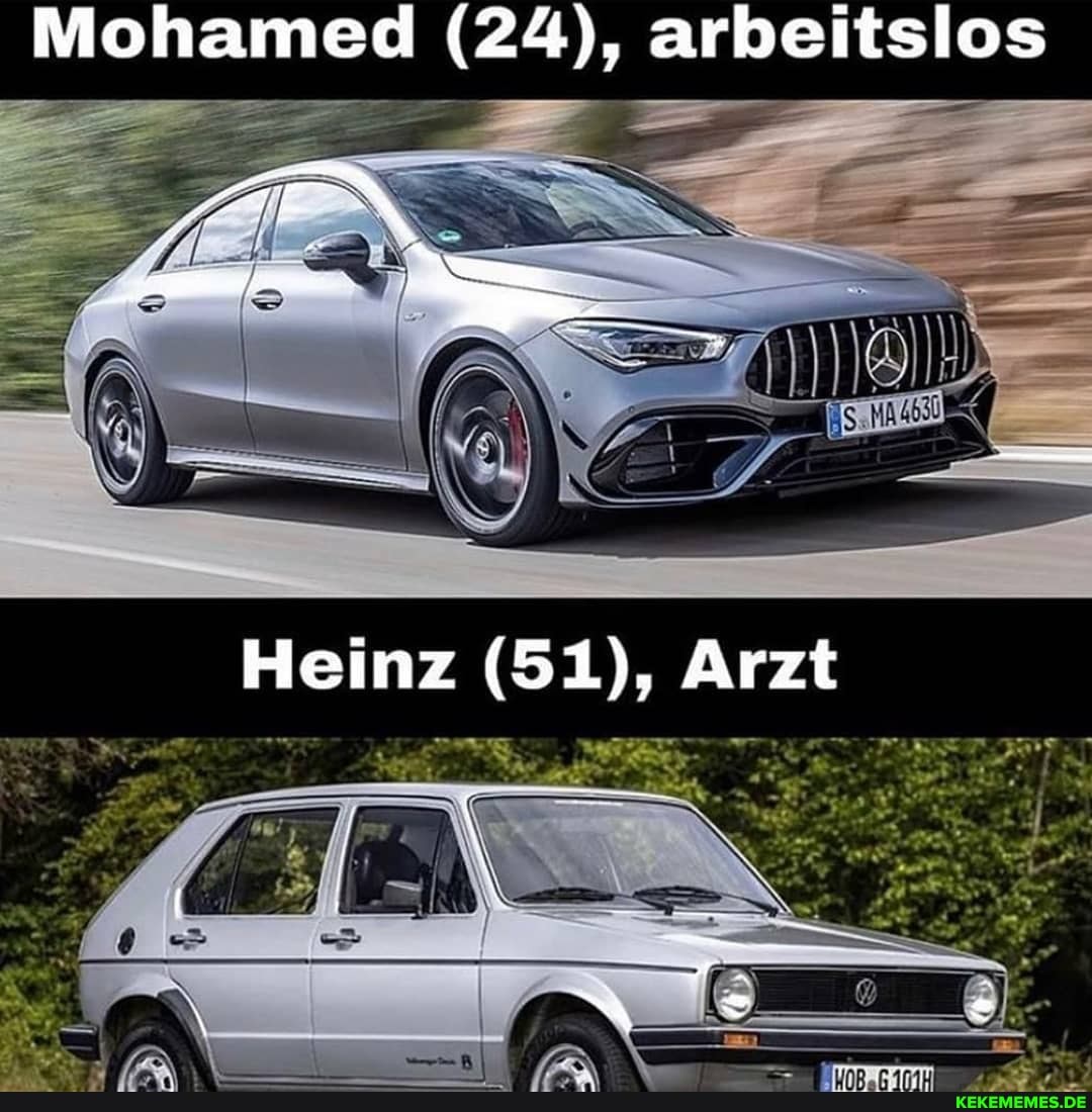 Mohamed (24), arbeit
Heinz (51), Arzt