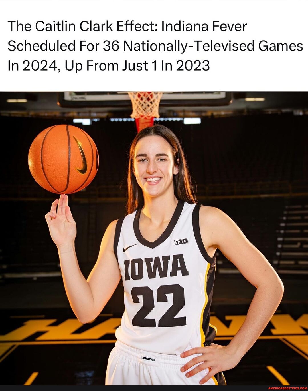 Caitlin Clark already impacting the WNBA before even being drafted 😳🔥