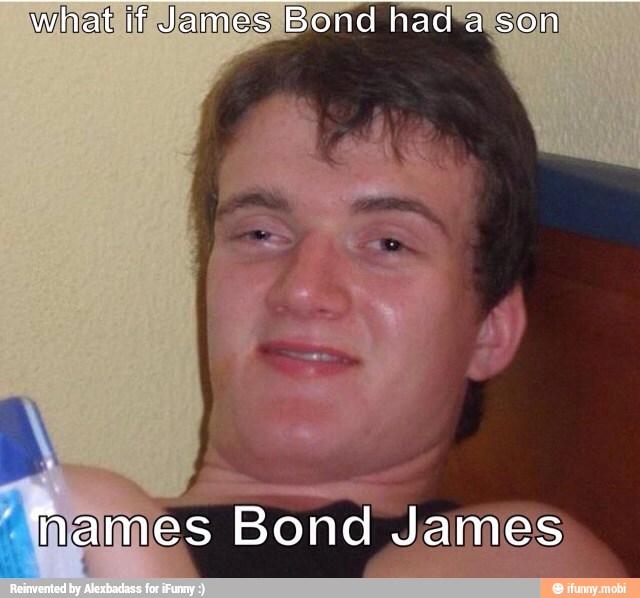 wihatt tif James Bond hadºalson
