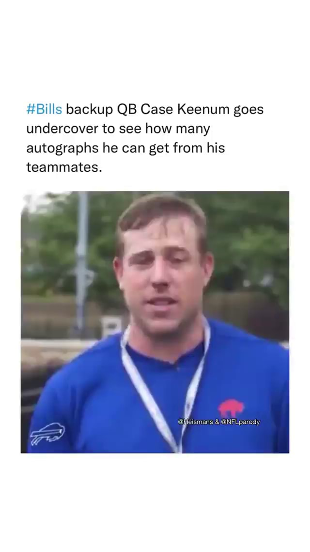 Case Keenum Pranking His Buffalo Bills Teammates Is Hilarious! 