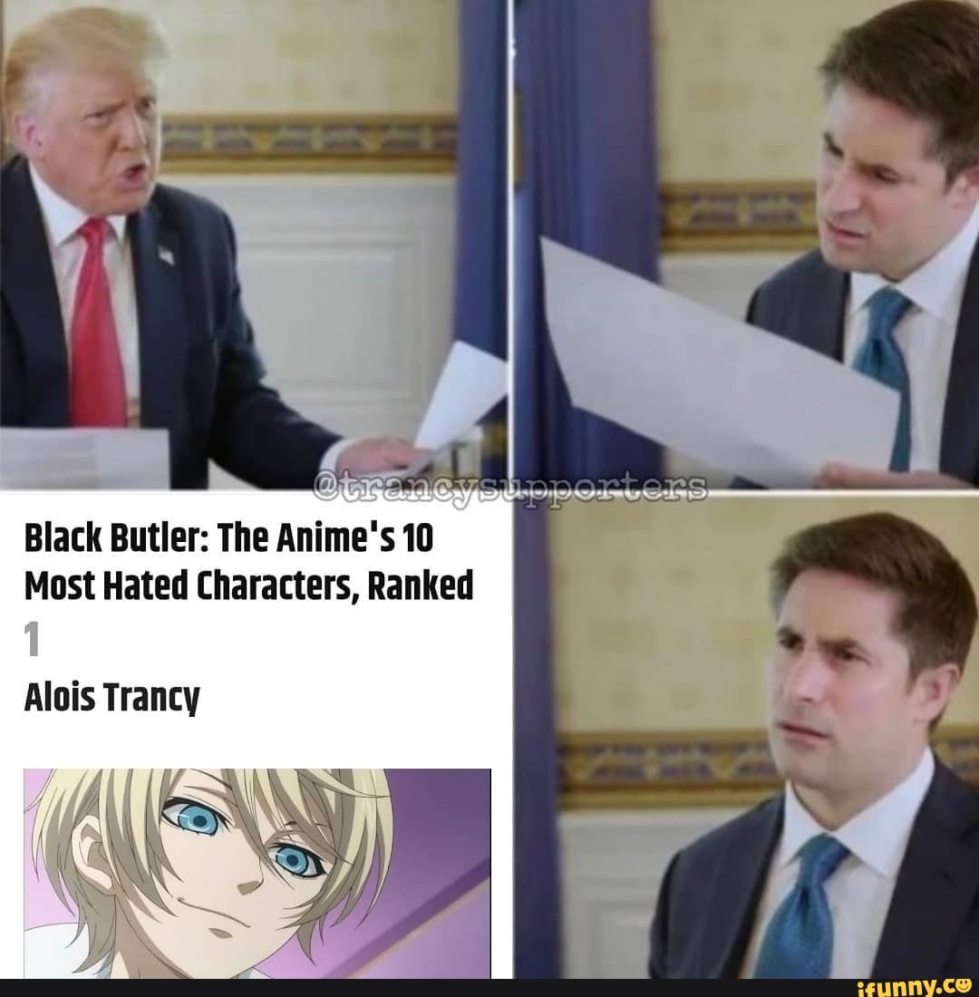 Black Butler: The Anime's 10 Most Hated Characters, Ranked Alois Trancy ...