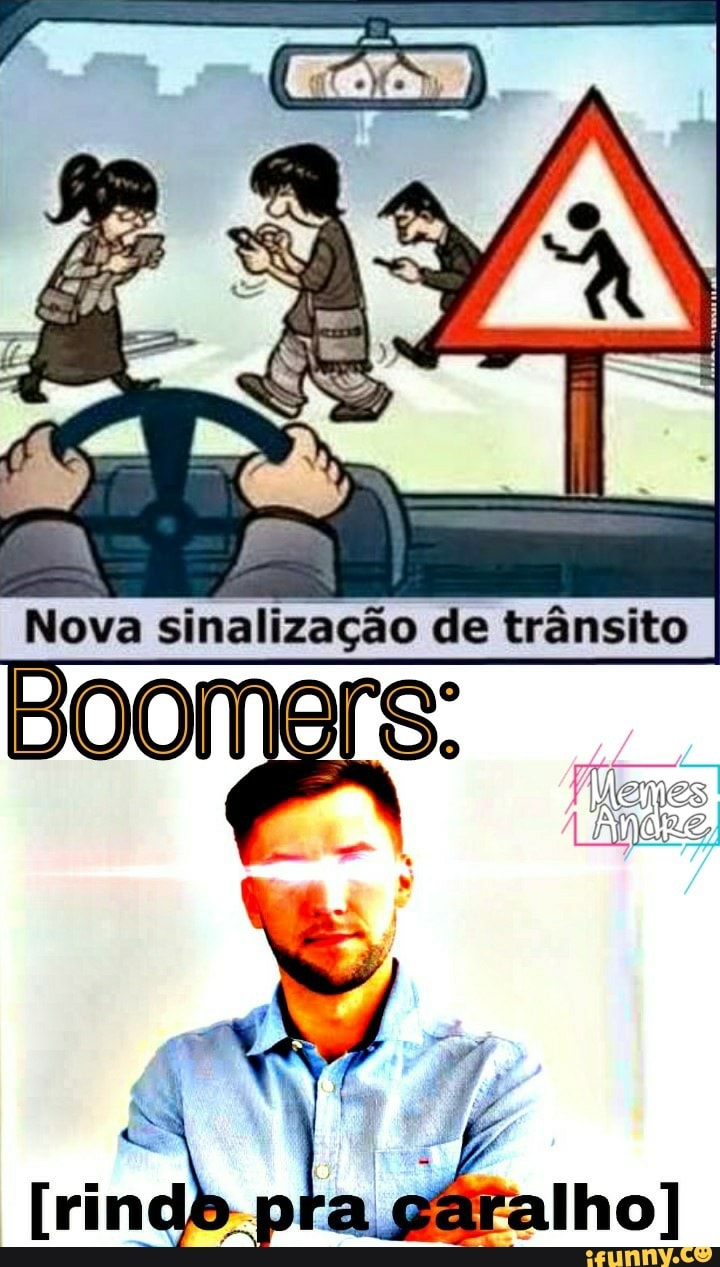 Nova sinalização de trânsito