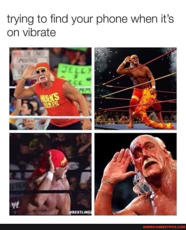 trying to find your phone when it's on vibrate