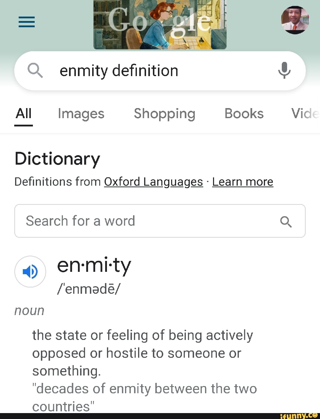 q-enmity-definition-all-images-shopping-books-vic-dictionary