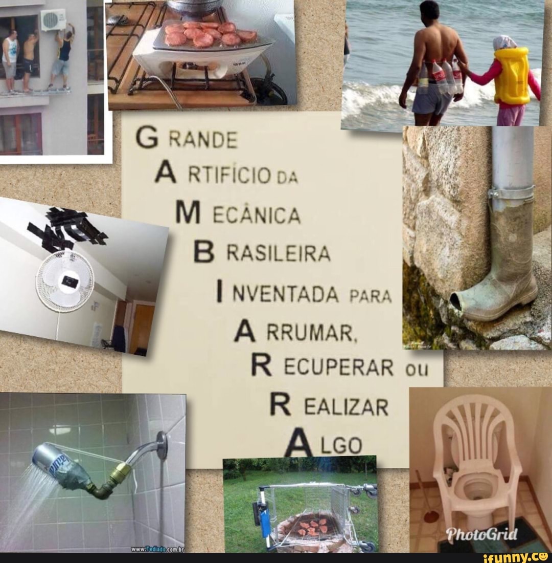 A RTIFICIO pa
M ECÂNICA
B RASILEIRA
I NVENTADA PARA
À RRUMAR,