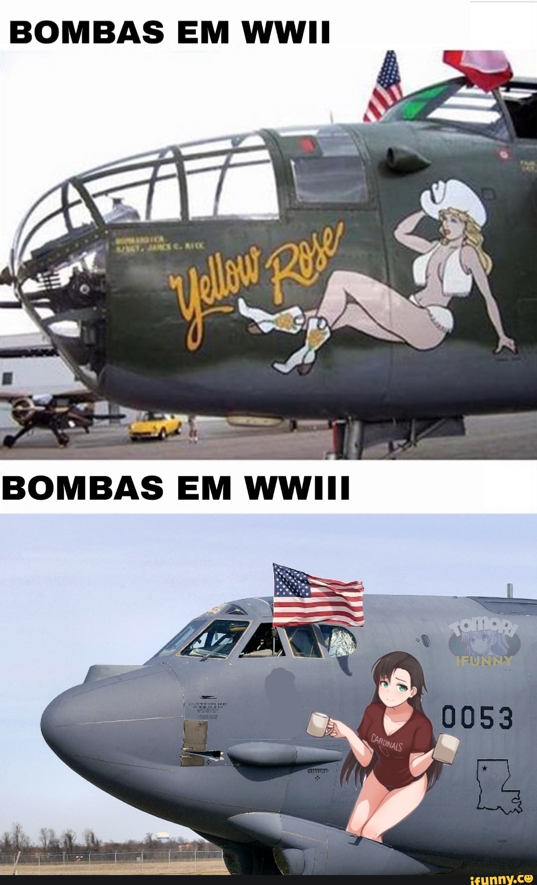 BOMBAS EM WWII
BOMBAS EM WWIII