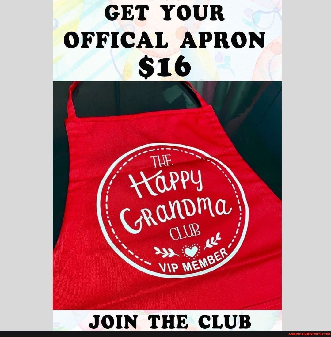GET YOUR OFFICAL APRON
$16
TAIN THE CIR