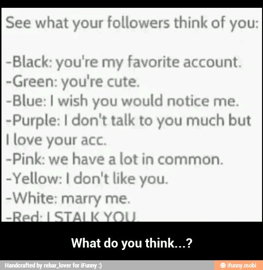 What do you think...?