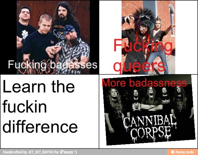 Learn the
fuckin
difference
