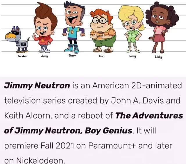 Jimmy Neutron is an American 2Danimated television series created by