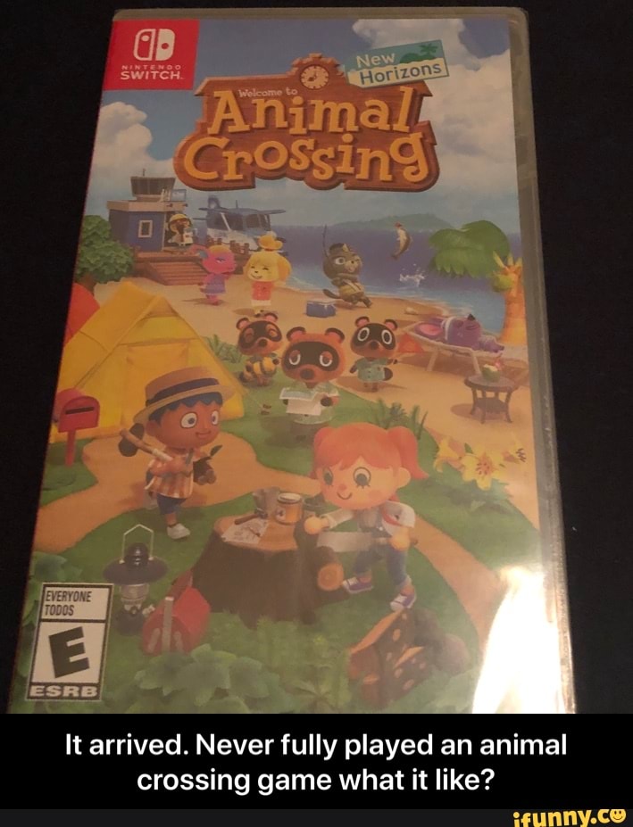 It arrived. Never fully played an animal
crossing game what it like? - It arrived. Never fully played an animal crossing game what it like?