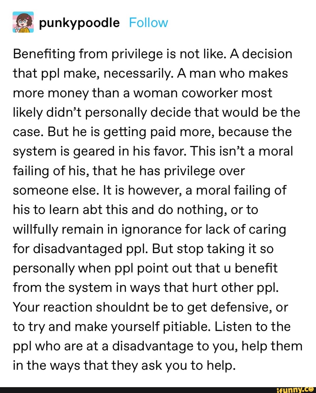 punkypoocile-follow-benefiting-from-privilege-is-not-like-a-decision